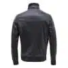 Happy Gentleman B109 - Lamb Leather Bomber Jacket for Men - Tailored Fit
