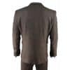 Men's Brown Herringbone Tweed 3 Piece Suit