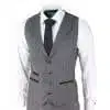 Men's Grey Glen Check 3 Piece Suit