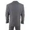 Men's Grey Glen Check 3 Piece Suit
