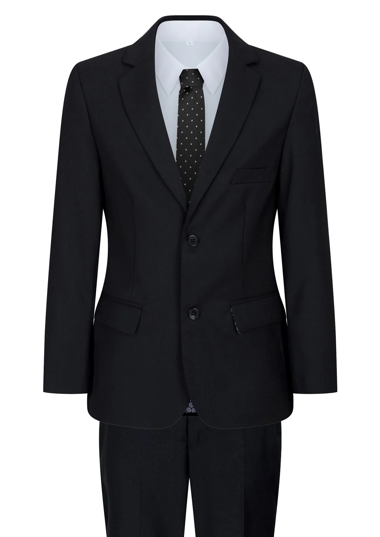Mens Funeral Attire Funeral Outfit Funeral Clothes Solid Black Suit By ...