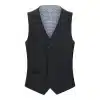 Boys Black 5 Piece Suit Blazer Waistcoat Shirt Tie Trousers Wedding Funeral