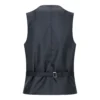 Boys Black 5 Piece Suit Blazer Waistcoat Shirt Tie Trousers Wedding Funeral