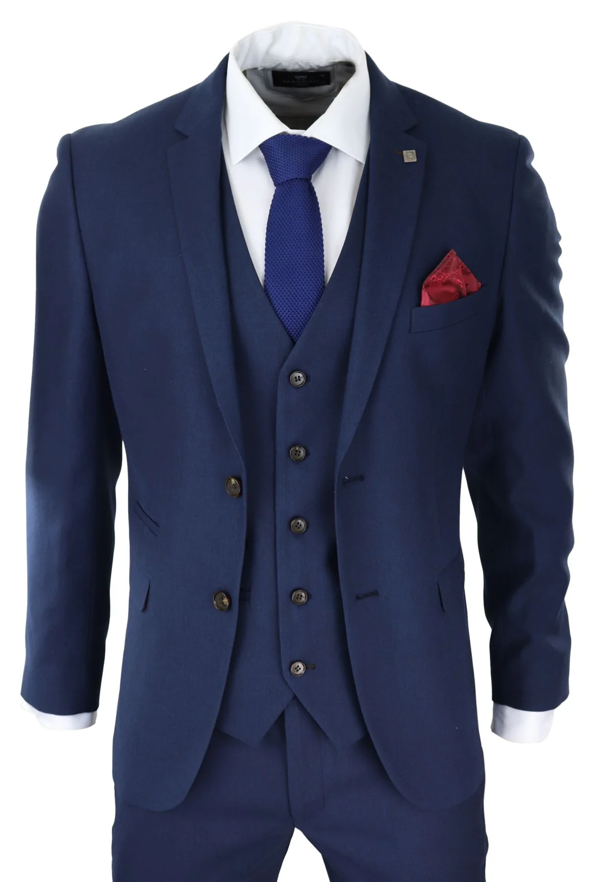 Navy Blue Wedding Blazer Men Gentleman Suit Jacket Algeria