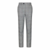 Boys Marc Darcy 3 Piece Suit Grey Prince Of Wales Blue Check Vintage Retro