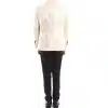 Mens 3 Piece Cream Black Ivory Suit Bow Tie Tuxedo Ceremony Wedding Grooms Prom