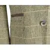 Womens Tan Brown Tweed Blazer