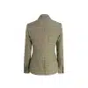 Womens Tan Brown Tweed Blazer