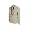 Ladies Tweed Cream Blazer