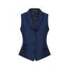 Womens Tweed Herringbone waistcoat Navy Blue 1920s Vintage Classic Gatsby Blinders