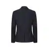 Women Black jacket  Tweed Herringbone Wool Classic Smart Casual Vintage 1920s