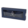 Paisley Neck Navy Tie Gift Set Pocket Square Cuff Links Tie Floral Satin