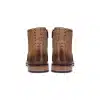Mens Real Leather Vintage Boots Brogues 1920s Suede Tweed Laced Shoes Smart Formal