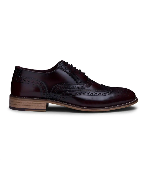 Mens Real Leather Vintage Shoes Brogues 1920s Suede Tweed Laced Shoes Smart Formal