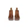 Mens Real Leather Chelsea Dealer Boots Slip On Smart Casual Retro VIntage Blinders Classic