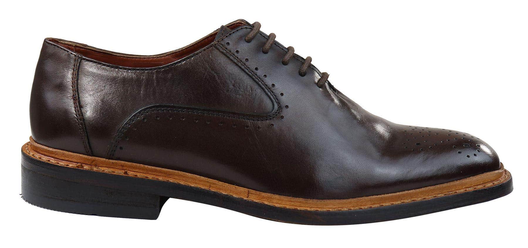 Goodyear Welted Men's Brogue Oxford Shoes