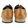 Mens Slip On Real Leather Shoes Smart Formal Navy Tan Brown Wedding Office Party