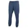 Dion - Men's Blue Herringbone Tweed Check Trousers
