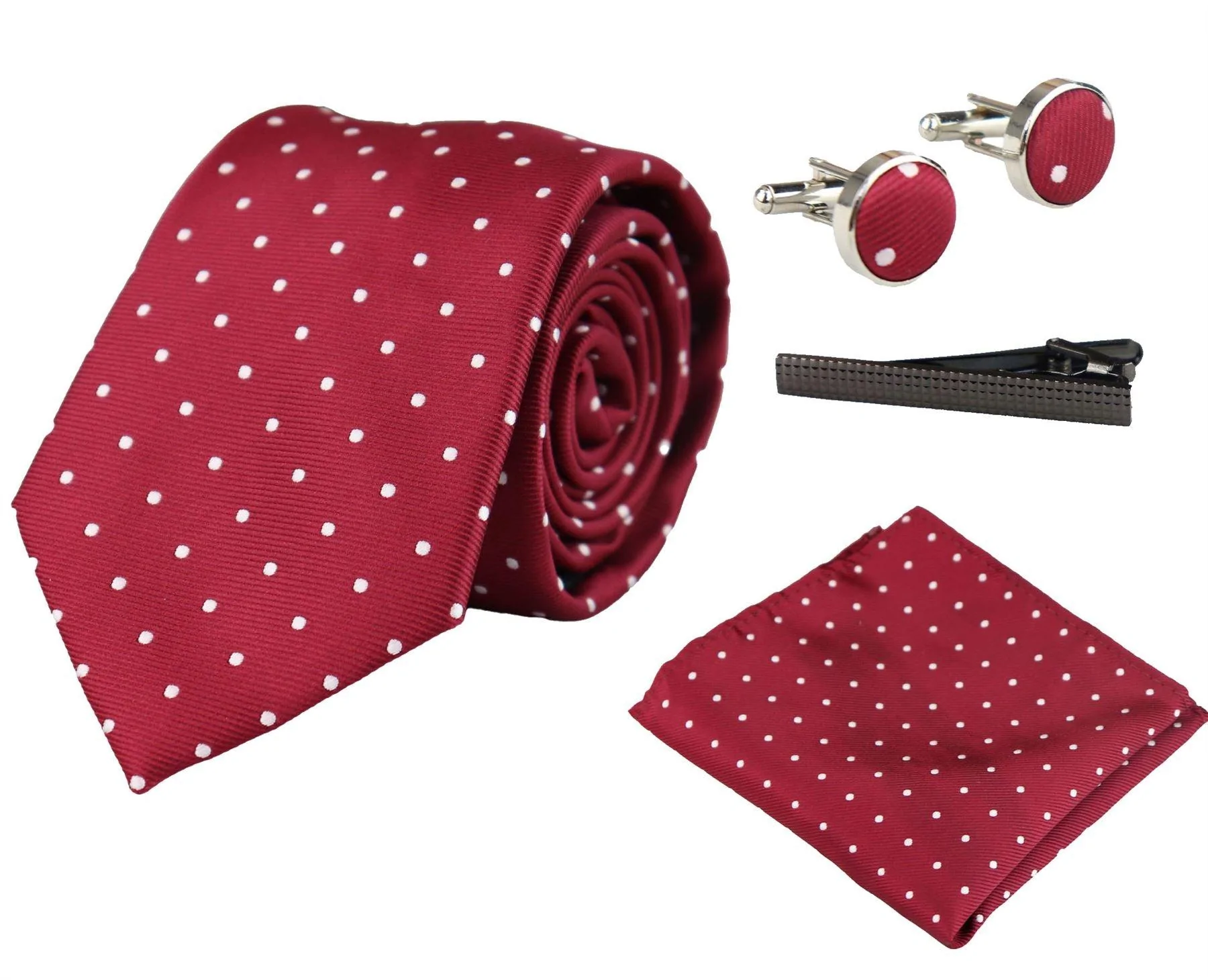 Tie Bar (Tie Clip) & Cufflinks Gift Set – Bullet Bouquets