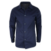Mens Mid Length Overcoat Jacket Light Weight Smart Casual Navy Mac