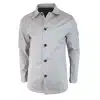 Mens Mid Length Overcoat Jacket Light Weight Smart Casual Beige Stone  Mac