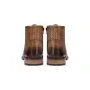 Mens Real Leather Vintage Boots Brogues 1920s Suede Tweed Laced Shoes Smart Formal