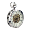 Automatic Mechanical Vintage Pocket Silver Watch