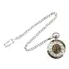 Automatic Mechanical Vintage Pocket Silver Watch