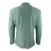 Mens Velvet Blazer Tuxedo Jacket Black Satin Lapel Pastel Blue Pink Green