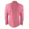 Mens Velvet Blazer Tuxedo Jacket Black Satin Lapel Pastel Pink