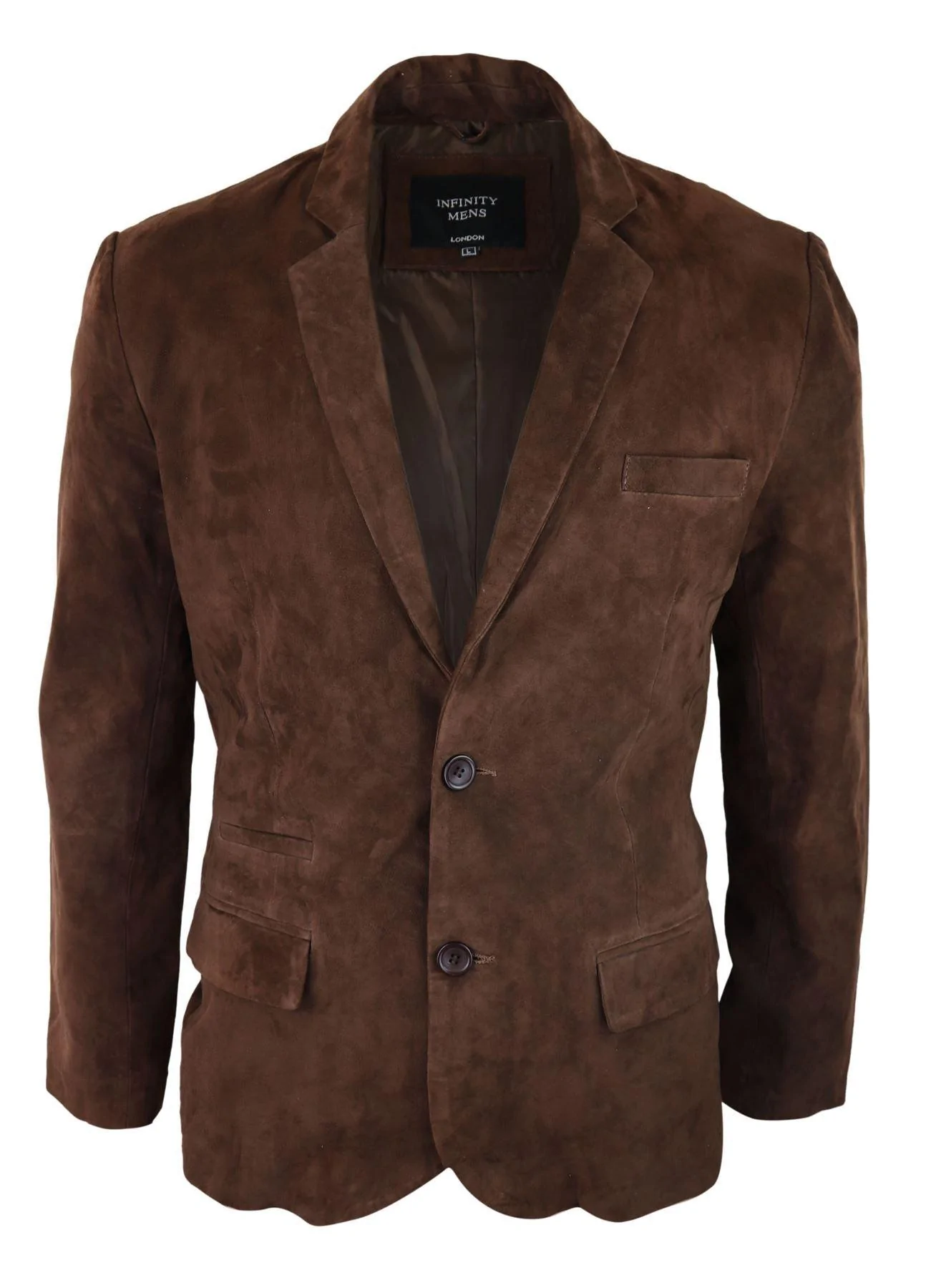 Mens Genuine Suede Blazer Style Jacket Leather Mens Classic VIntage ...