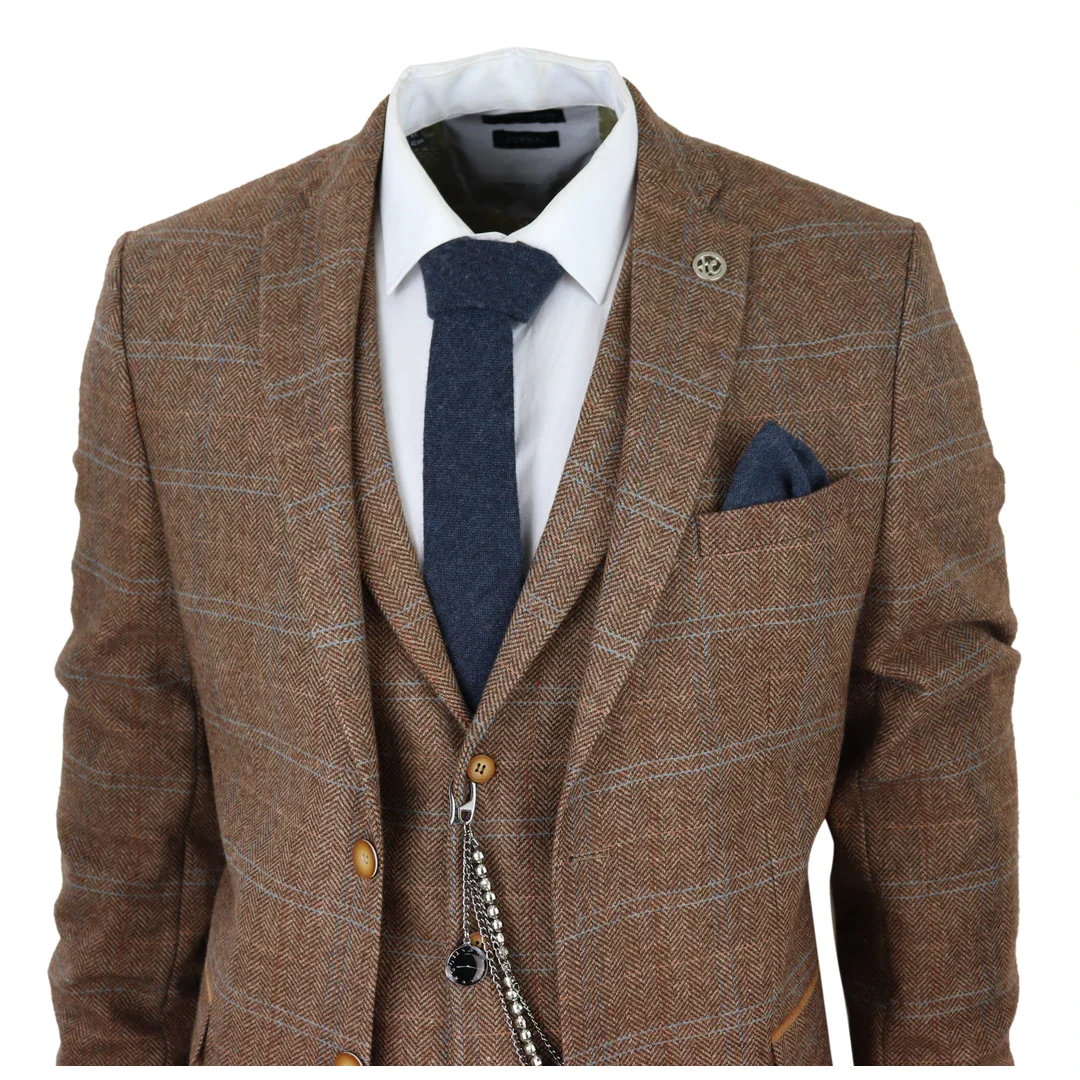 Wedding Suits for Men: Buy 3-Piece Groom Suit - Happy Gentleman UK