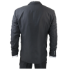 IM1 Men's Classic Charcoal Plain Tailored Fit 3-Piece Suit