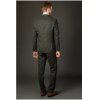 Joshua Men's 3-Piece Green Tweed Slim Fit Suit