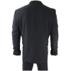 AK-22 - Men's Double Breasted Black Tuxedo Dinner Wedding Suit