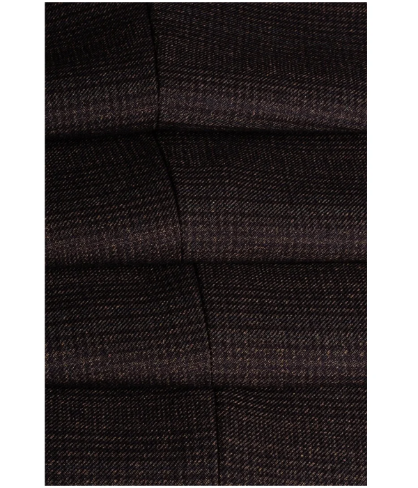 Caridi - Men's Tweed Brown Waistcoat