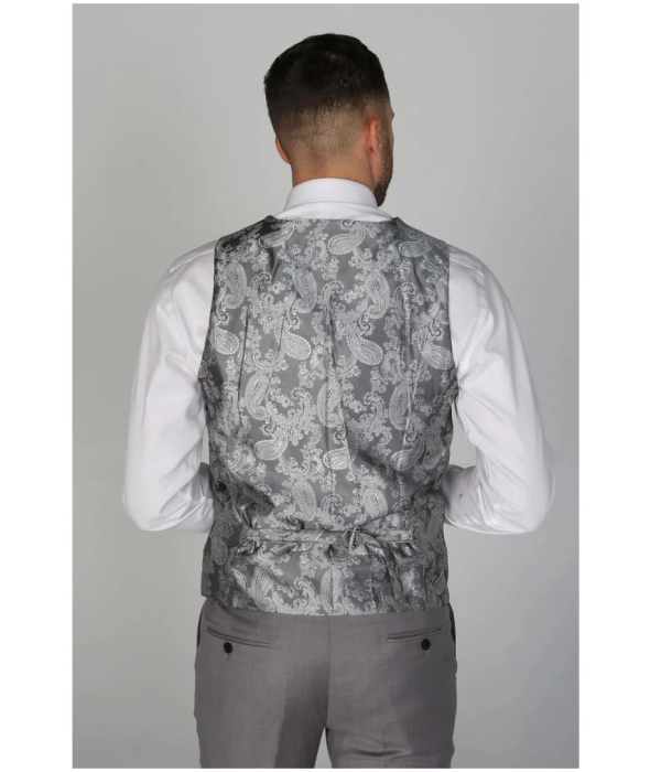 Charles - Men's Grey Waistcoat