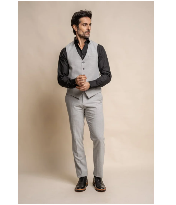 Furious - Men's Classic Grey Waistcoat