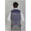Hugo - Men's Check Grey Waistcoat