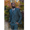 James Men's 3-Piece Classic Green Suit