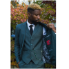 James Men's 3-Piece Classic Green Suit