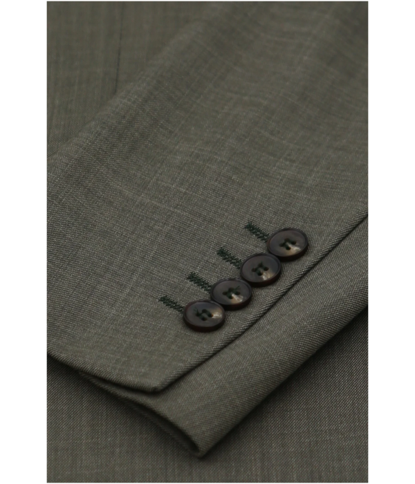 Kurt - Men's 2 Piece Sage Green Double Breasted Suit