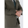 Kurt Men's Sage Green 3-Piece Tailored Fit Suit for Summer Weddings