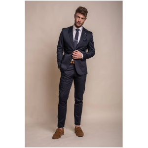 Mario – Men’s Classic Summer Navy 2 Piece Suit