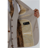 Mayfair - Men's 3 Peice Beige Birdseye Wedding Suit