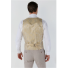Mayfair - Men's Beige Birdseye Waistcoat