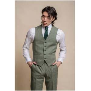 Miami – Men’s Sage Green Summer Waistcoat