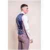Miami - Men's Pink Slim Fit Summer Waistcoat
