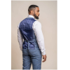 Phantom - Men's Blue Check Waistcoat
