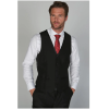 Regent - Men's Black Waistcoat